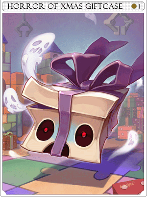 Horror of Xmas Giftcase Card
