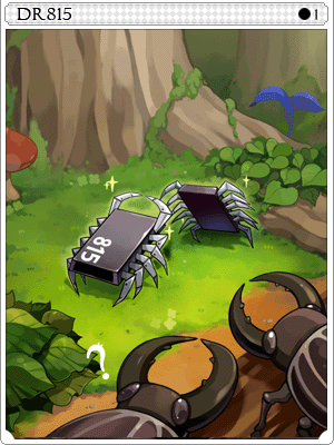DR815 Card artwork