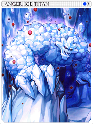 Furious Ice Titan Card artwork