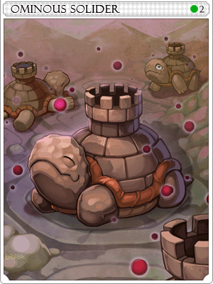 Ominous Solider Card artwork