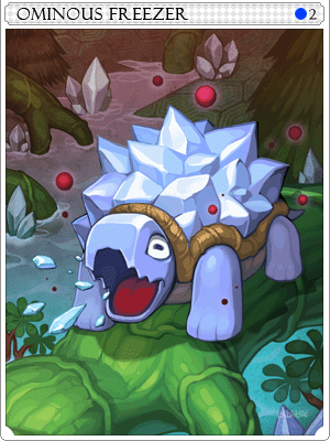 Ominous Freezer Card artwork