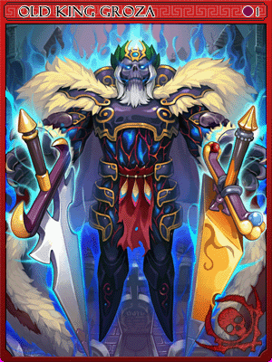 Old King Groza Card