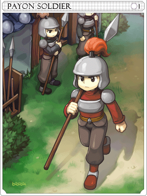 Payon Soldier Card artwork