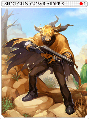 Shotgun Buffalo Bandit Card