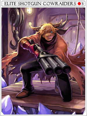 Elite Shotgun Buffalo Bandit Card artwork