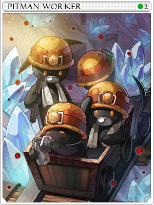 Hardworking Pitman Card artwork