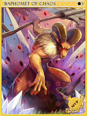 Chaotic Baphomet Card artwork