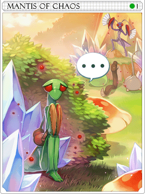 Chaotic Mantis Card artwork