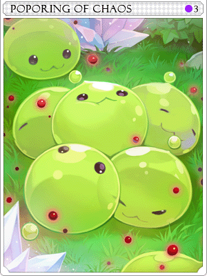 Chaotic Poporing Card artwork