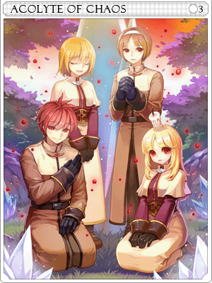 Chaotic Acolyte Card artwork