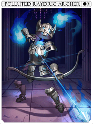 Polluted Raydric Archer Card