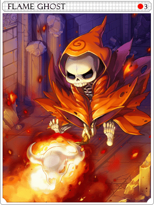 Flame Ghost Card artwork