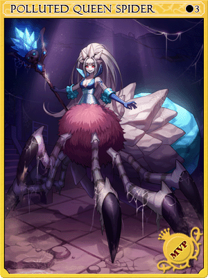 Polluted Queen Spider Card
