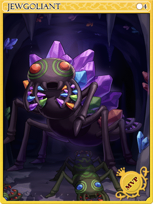 Jeweled Ungoliant Card