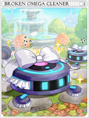 Broken Omega Cleaner Card