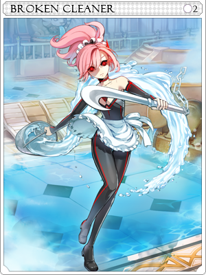 Broken Cleaner Card