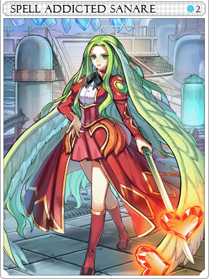 Spell Addicted Sanare Card