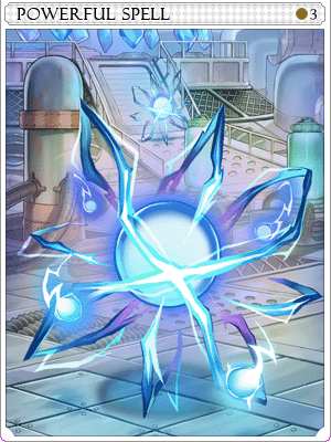 Powerful Spell Card artwork