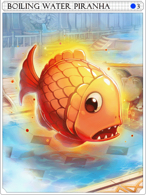 Boiling Piranha Card artwork