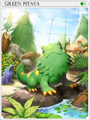Green Pitaya Card artwork