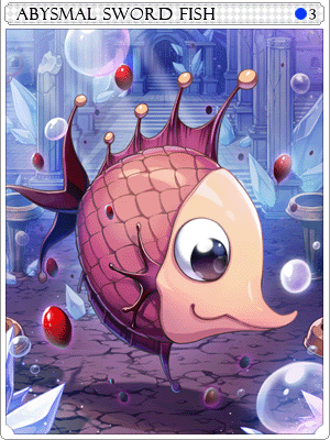 Abysmal Swordfish Card artwork