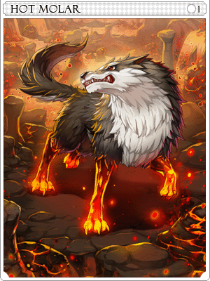 Hot Molar Card artwork