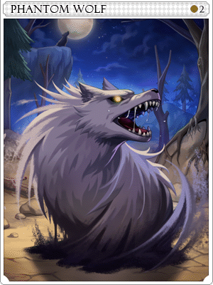 Phantom Wolf Card artwork
