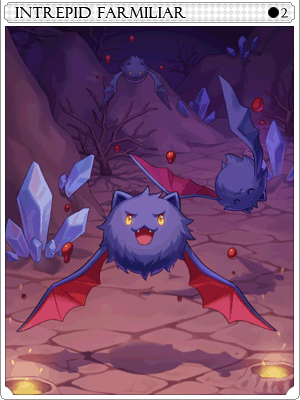 Intrepid Familiar Card artwork