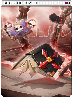 Book of Death Card