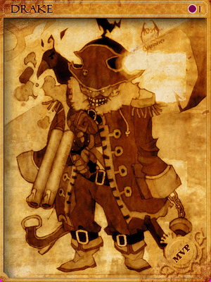 Sealed Drake Card