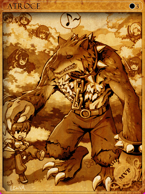 Sealed Atroce Card