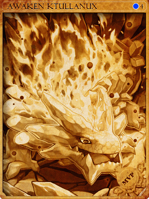 Sealed Awaken Ktullanux Card