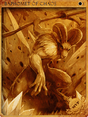 Sealed Chaotic Baphomet Card