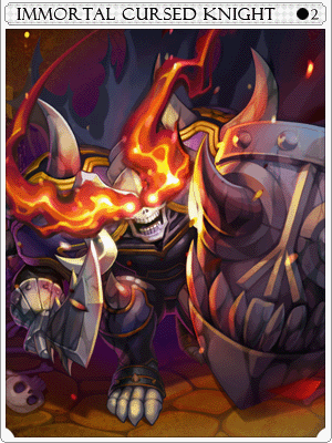 Immortal Cursed Knight Card artwork