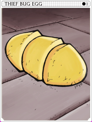 Thief Bug Egg Card artwork