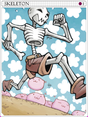 Skeleton Card artwork