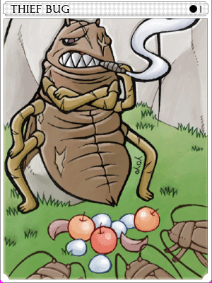 Female Thief Bug Card artwork