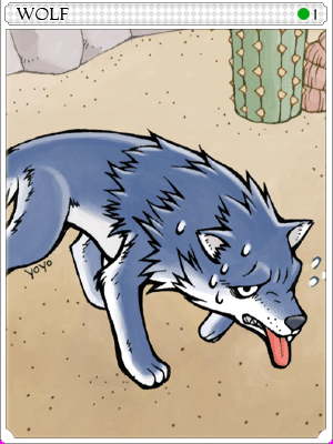 Wolf Card artwork