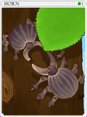 Horn Card artwork