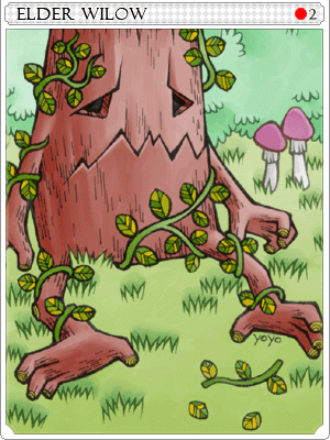 Elder Willow Card artwork