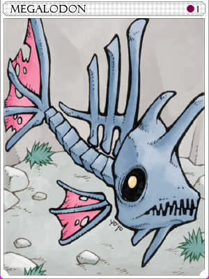 Megalodon Card artwork