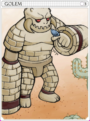 Golem Card artwork