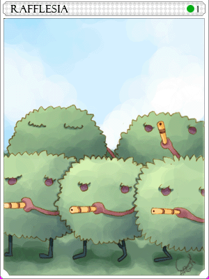 Rafflesia Card artwork
