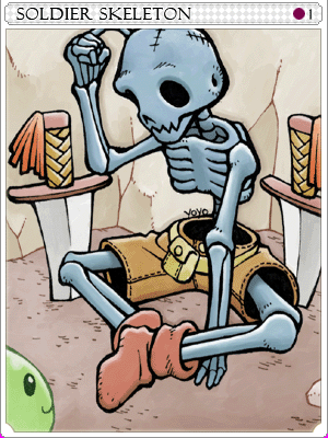 Soldier Skeleton Card artwork