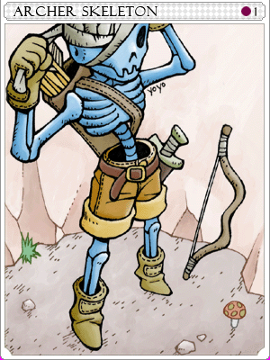 Archer Skeleton Card artwork