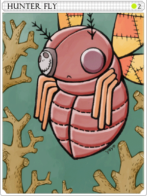 Hunter Fly Card artwork