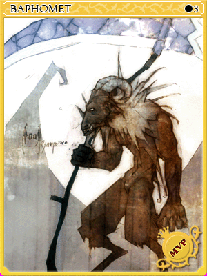 Baphomet Card artwork
