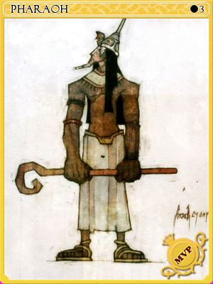Pharaoh Card artwork
