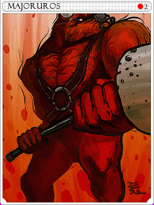 Majoruros Card artwork