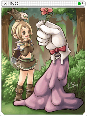 Sting Card artwork
